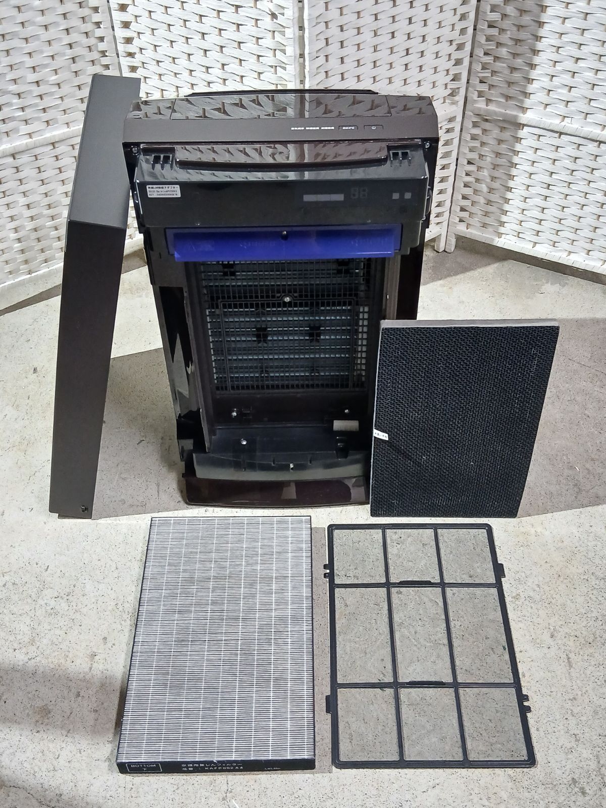 ダイキン 除加湿ストリーマ空気清浄機 ACZ70W-T ビターブラウン 2020年