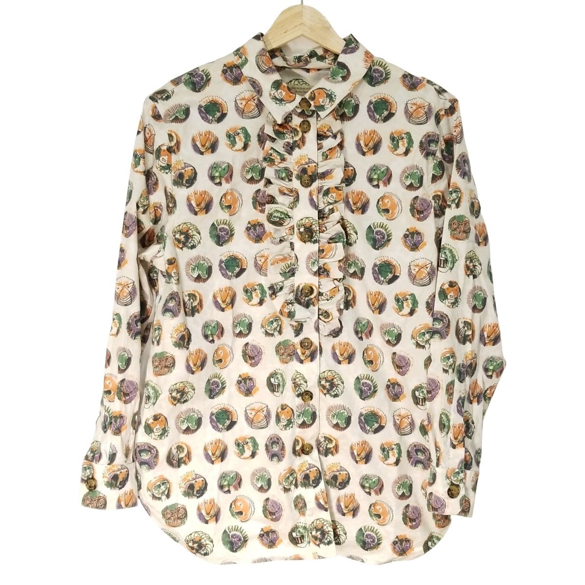 バーバリーロンドンイングランド 長袖シャツブラウス サイズIT40