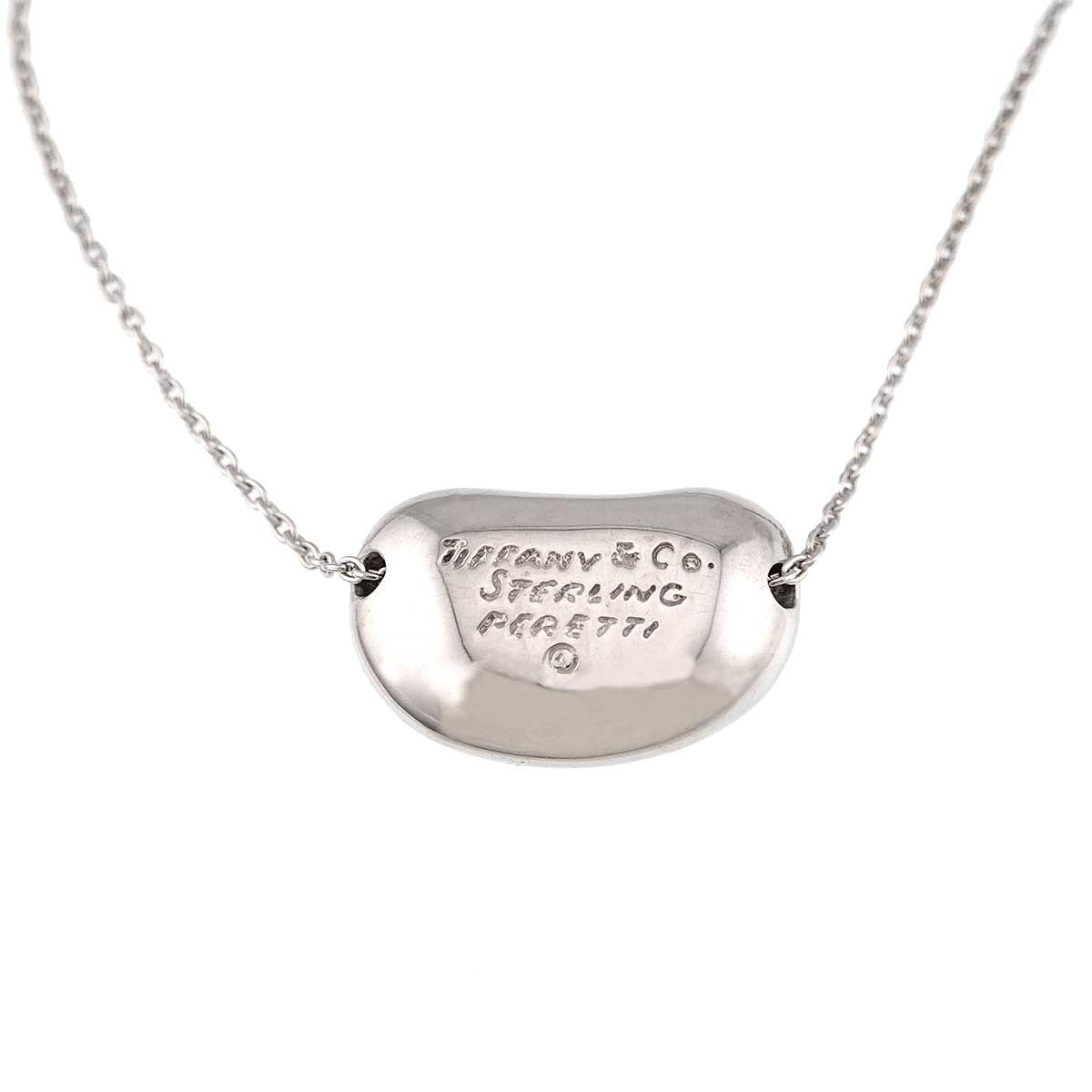 ティファニー TIFFANY&Co. ビーン ネックレス 40cm シルバー SV 925