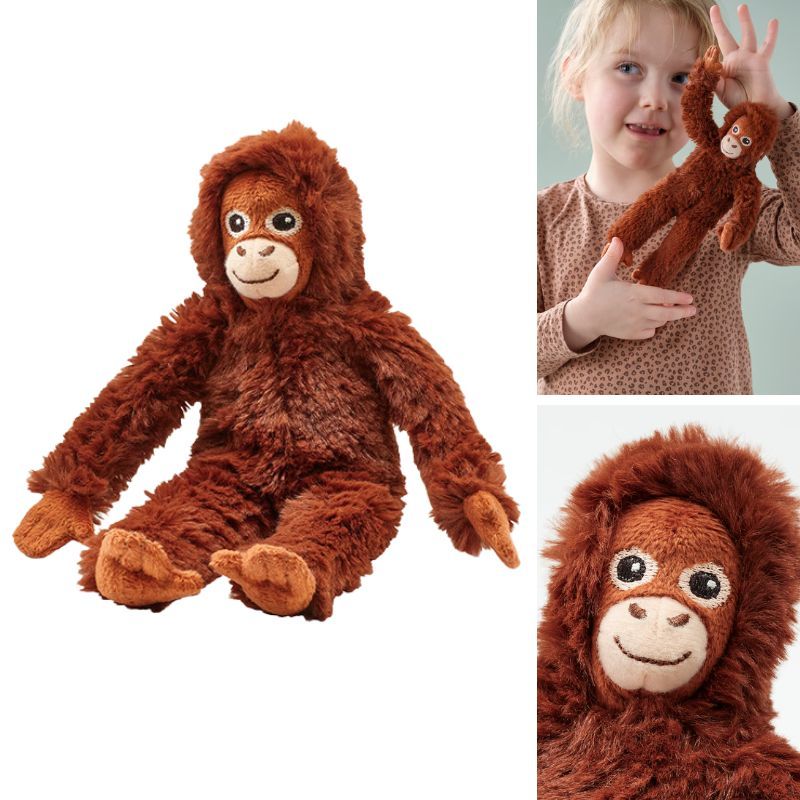 新品】IKEA パンチくん ぬいぐるみ オランウータン ミニ 20cm イケア