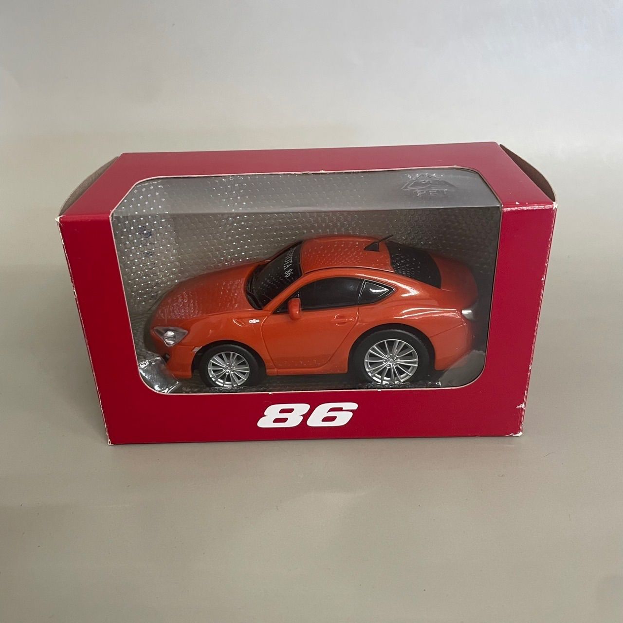 未使用級 TOYOTA トヨタ 非売品 プルバックカー 86 オレンジ - メルカリ