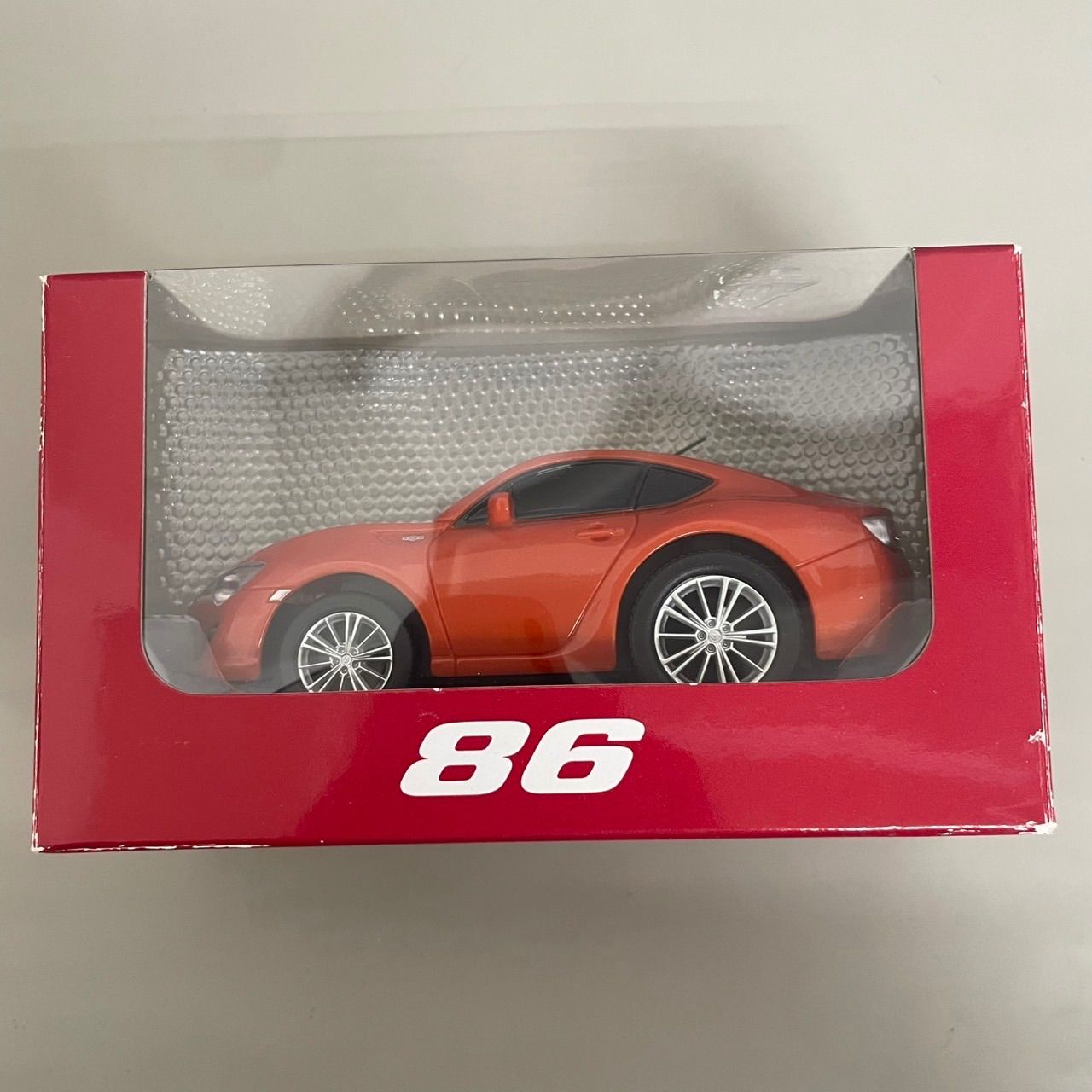 未使用級 TOYOTA トヨタ 非売品 プルバックカー 86 オレンジ - メルカリ