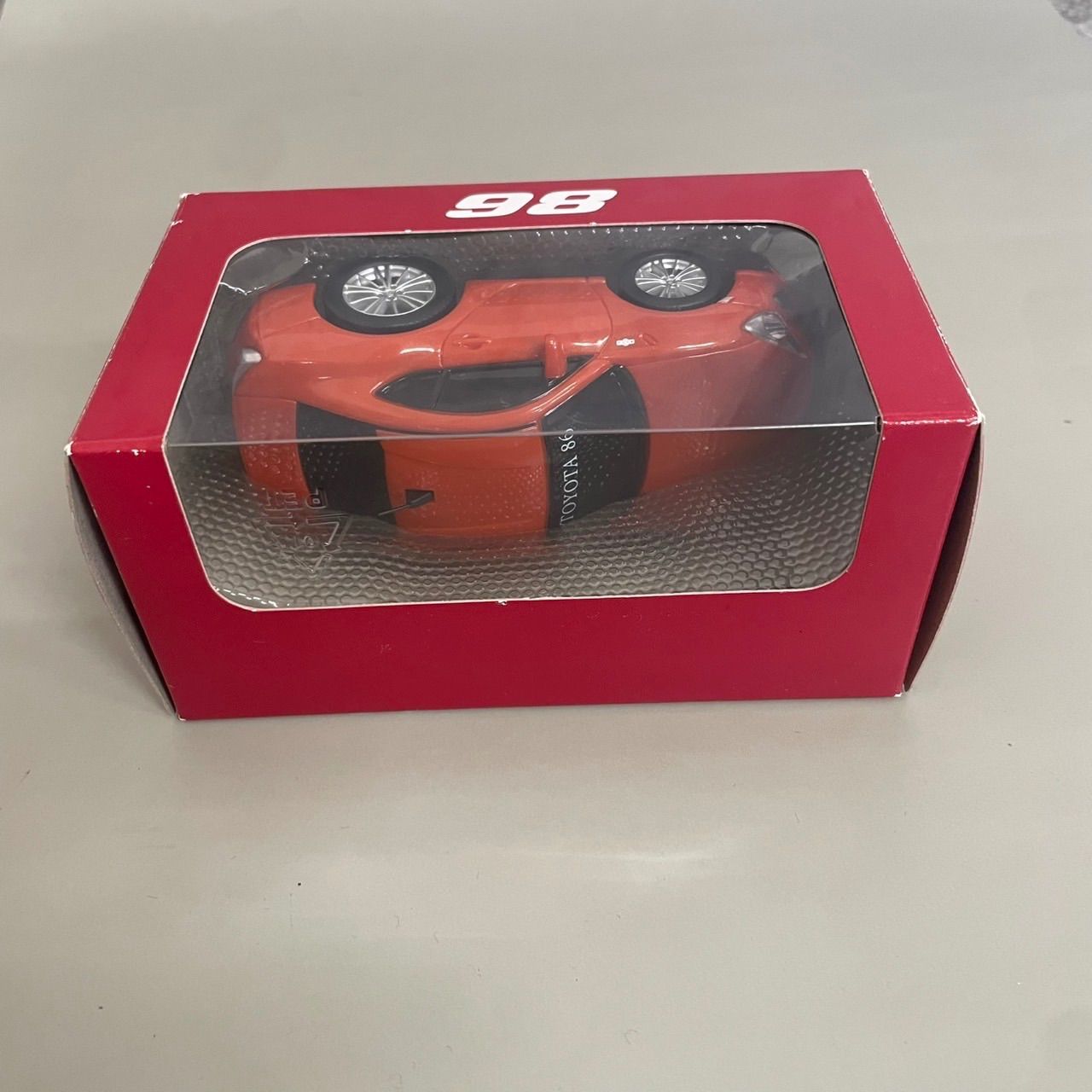 未使用級 TOYOTA トヨタ 非売品 プルバックカー 86 オレンジ - メルカリ