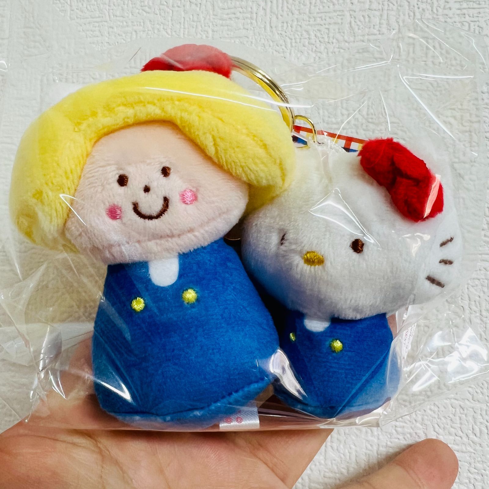 新品】サンリオ×mizutama ハローキティ ぬいぐるみキーホルダー 