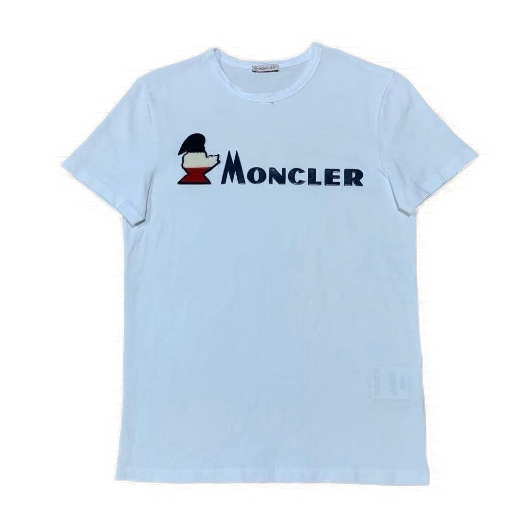 モンクレール モンダック ワッペン Tシャツ S ホワイト 5S3 - メルカリ