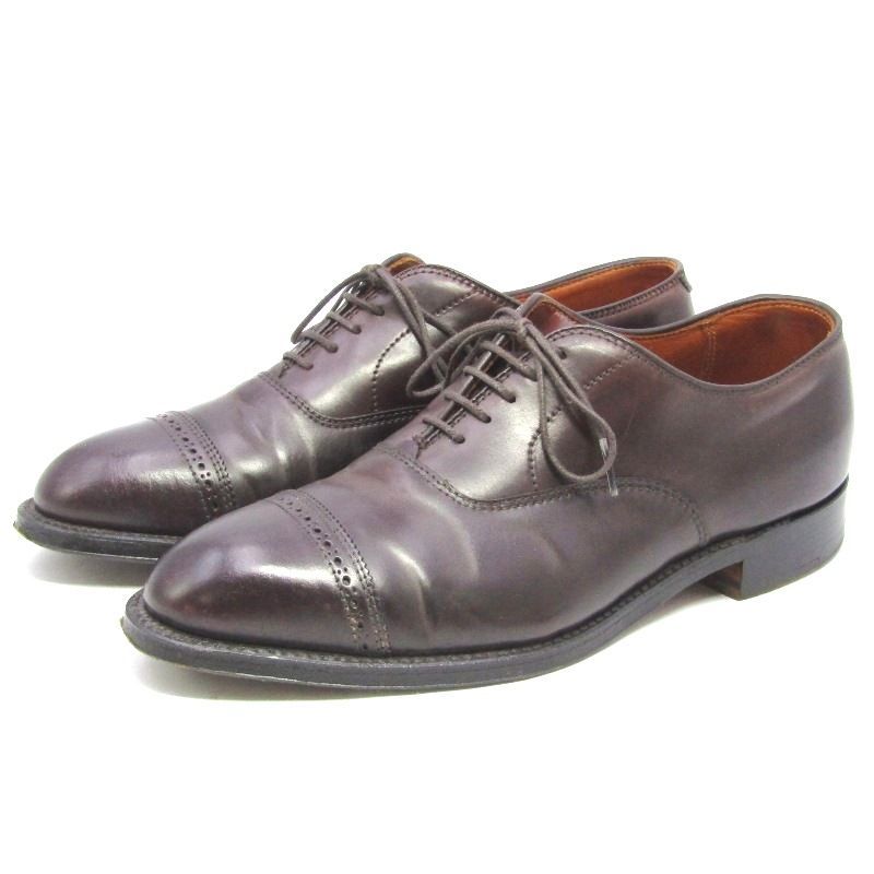Alden オールデン US7.5D 25.5cm パンチドキャップトゥ 9015 シェル 
