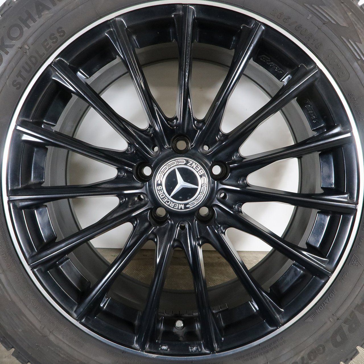 ベンツ GLC X253 等 4本 ユーロテック ステージTW15 18インチ 8J+38 5H