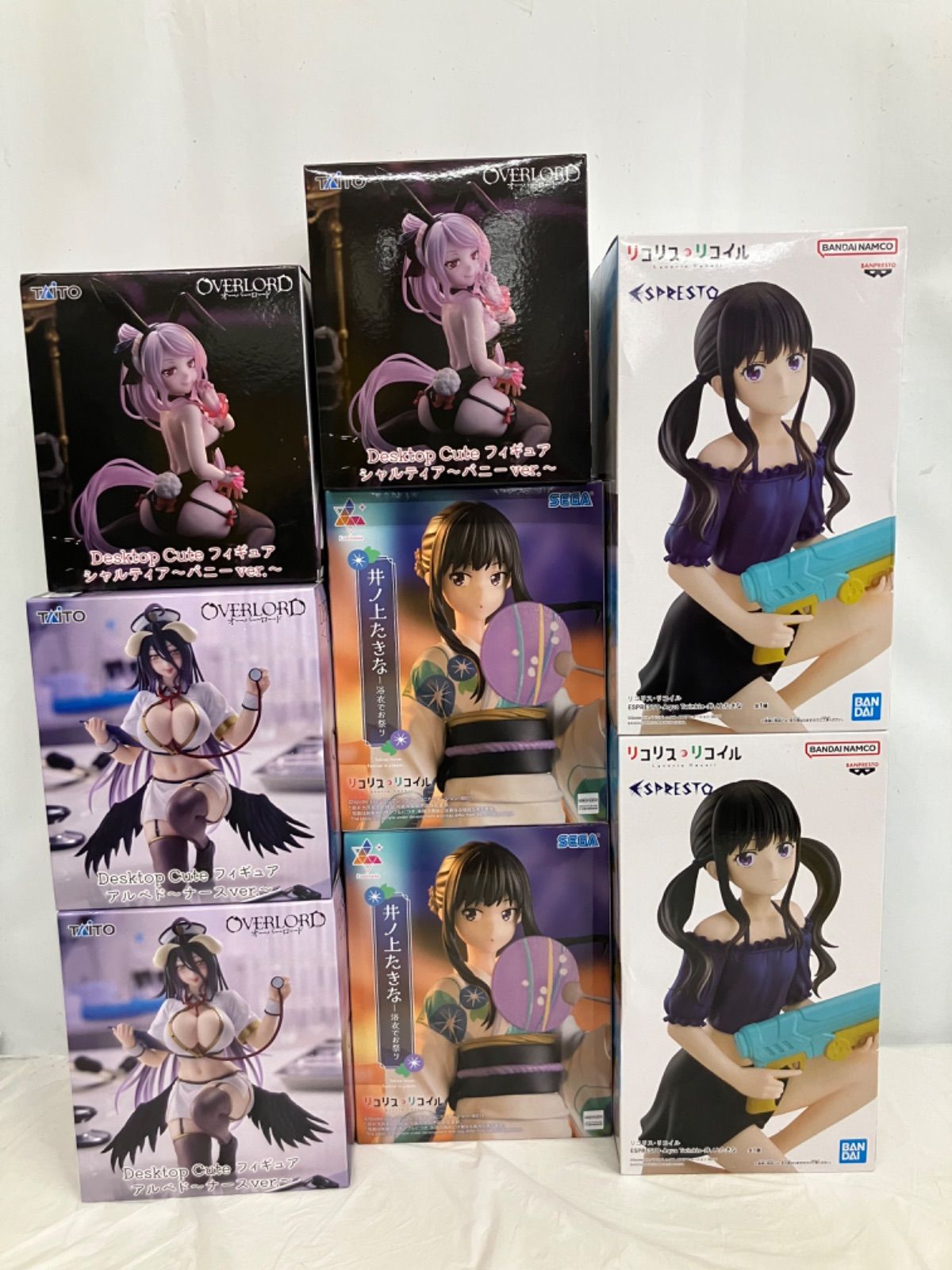 未開封 美少女 フィギュア まとめ オーバーロード リコリス・リコイル