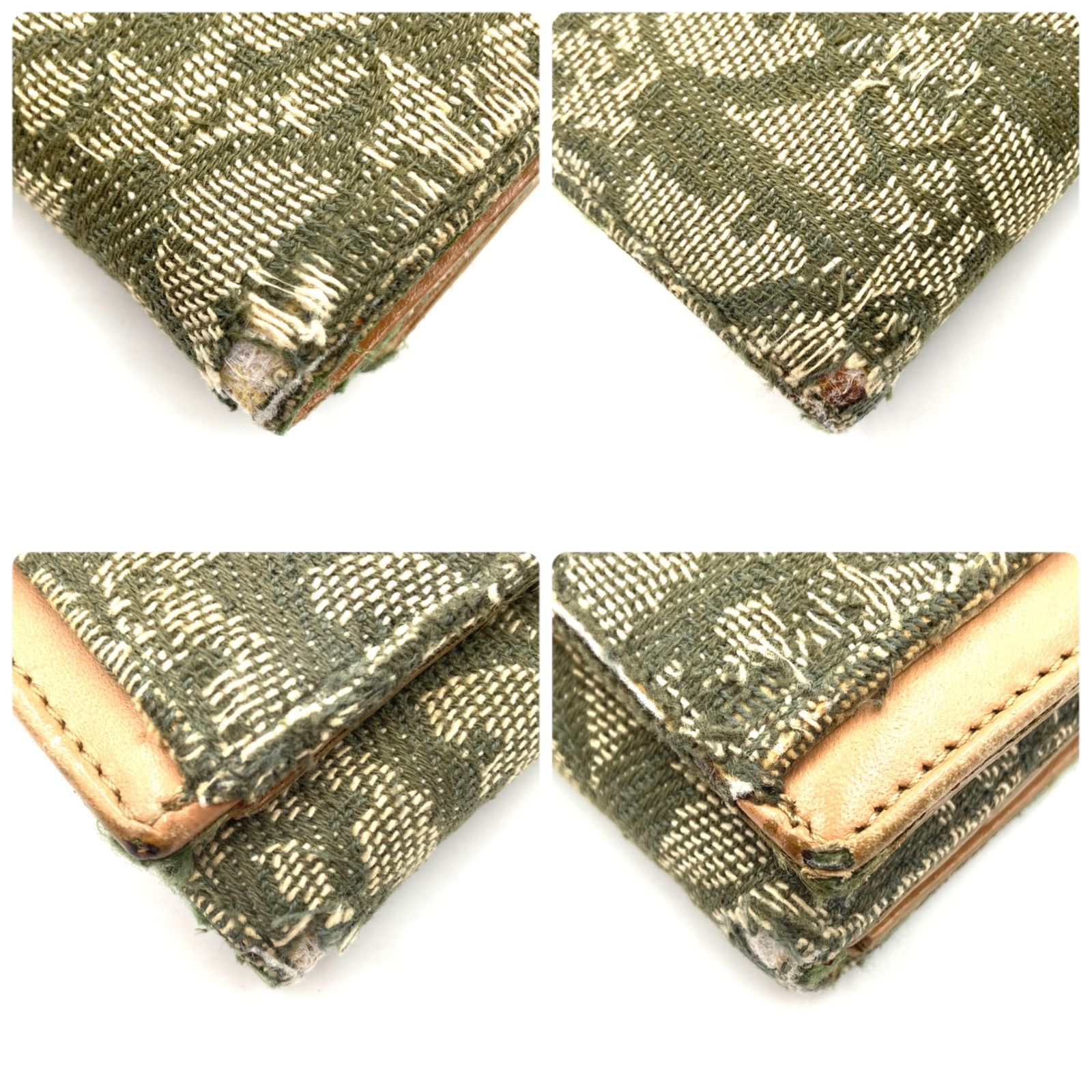 Christian Dior クリスチャンディオール サドル 三つ折り財布