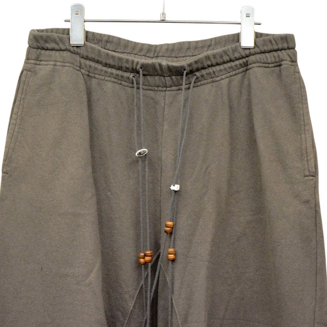 JIAN YE ジェンイェ 2022AW スウェットパンツ ワイドクロップドパンツ