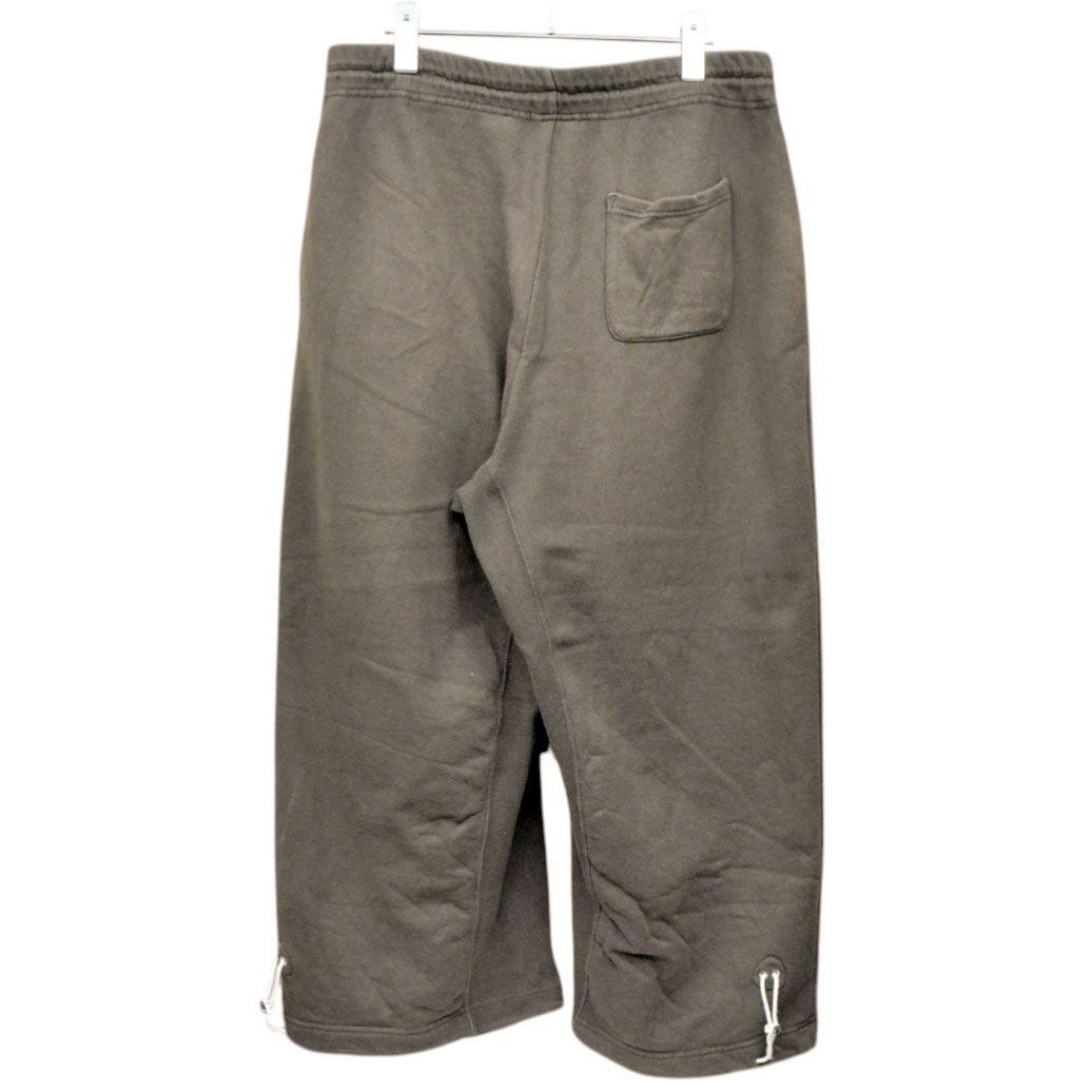 JIAN YE ジェンイェ 2022AW スウェットパンツ ワイドクロップドパンツ