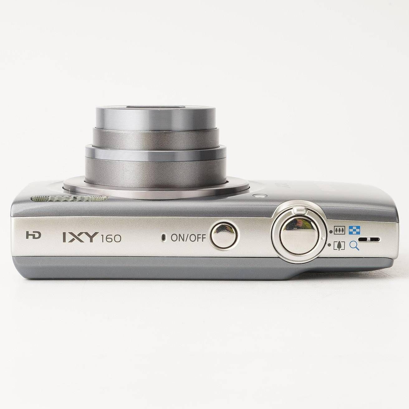 1645】 キヤノン コンパクトデジタルカメラ IXY160 シルバー 約2000万