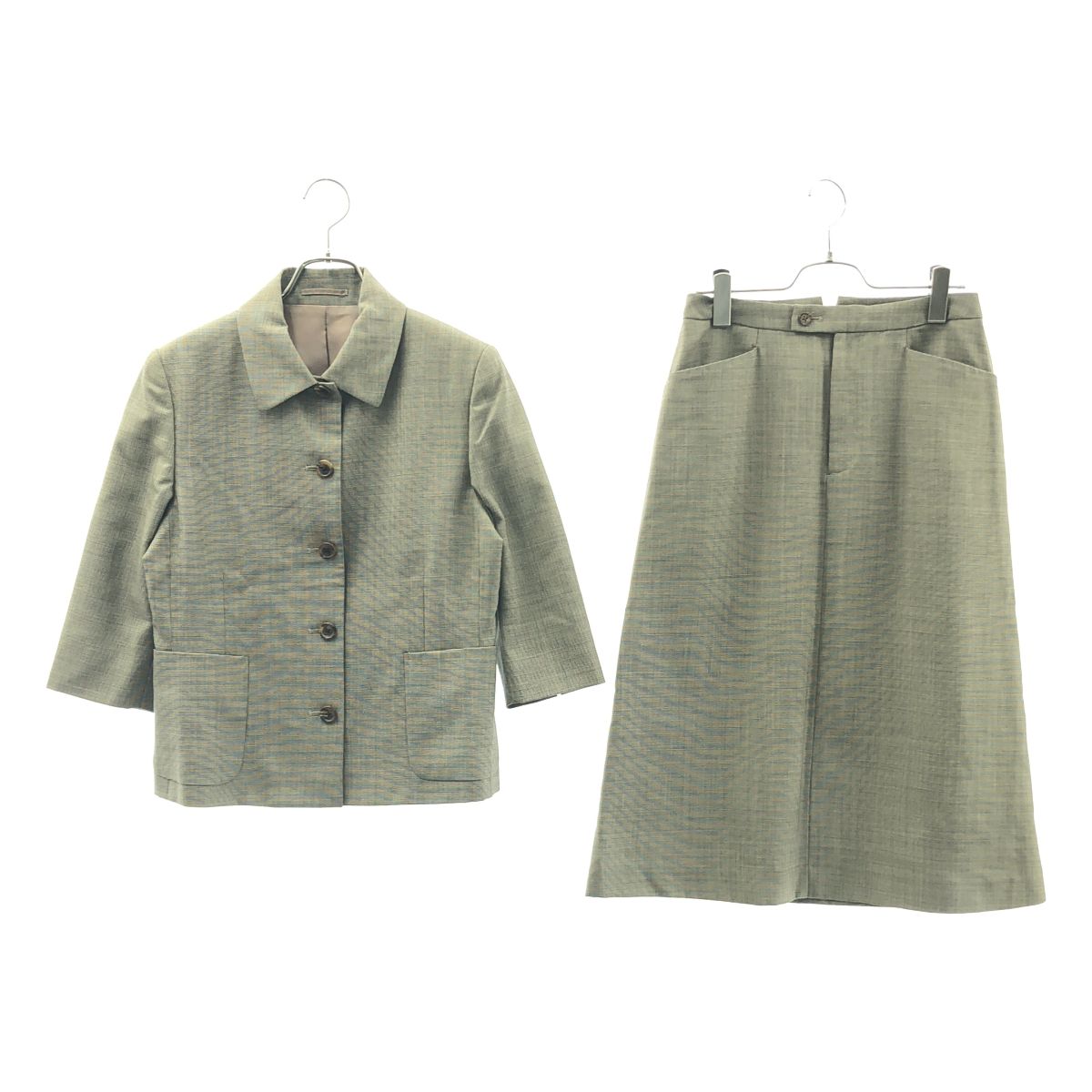 MARGARET HOWELL / マーガレットハウエル | セットアップ ウール 千鳥