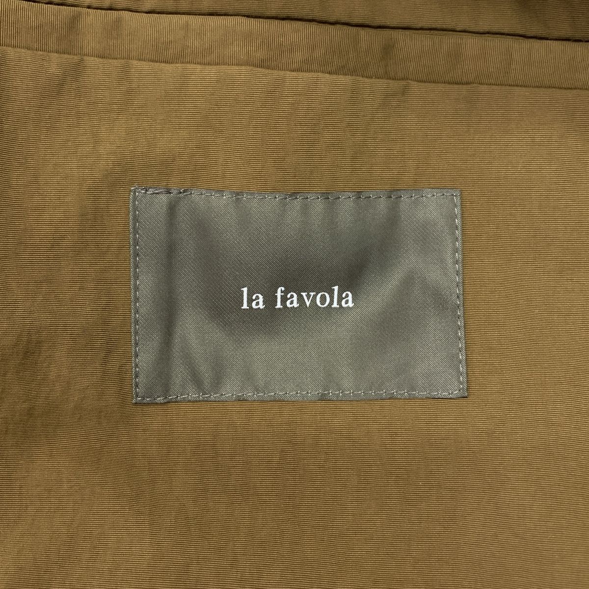 La Favola / ラファーヴォラ | ナイロン ラップコート | 1 | ベージュ