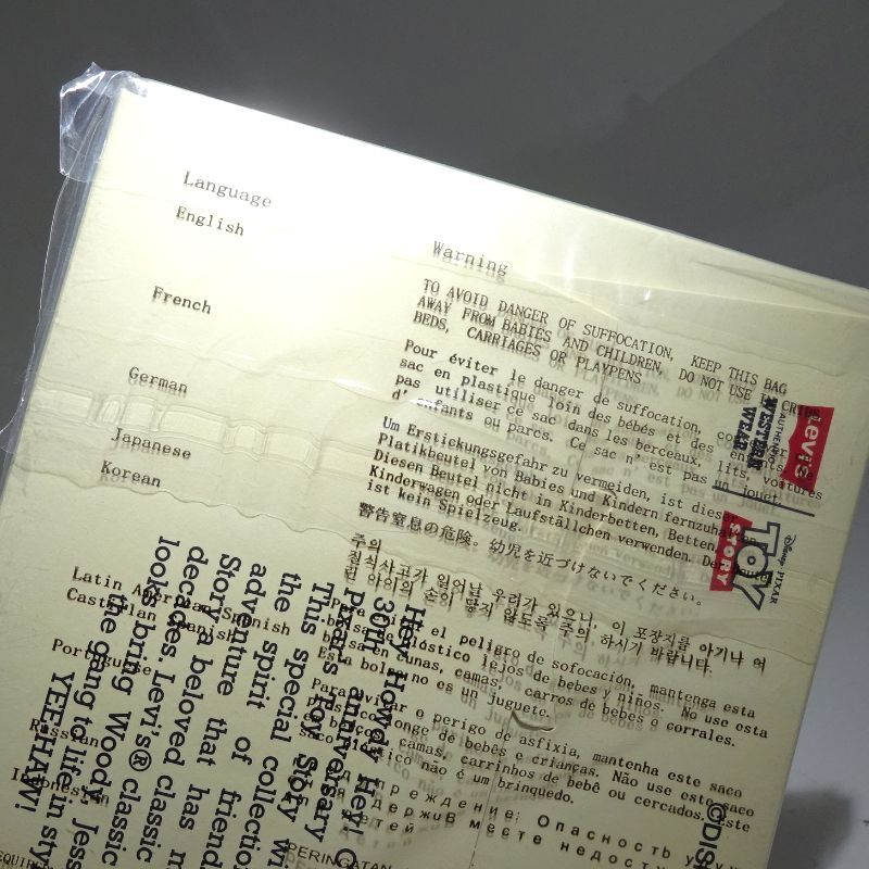 三重店】LEVI'S × TOY STORY THREE PACK BANDANA リーバイス トイ