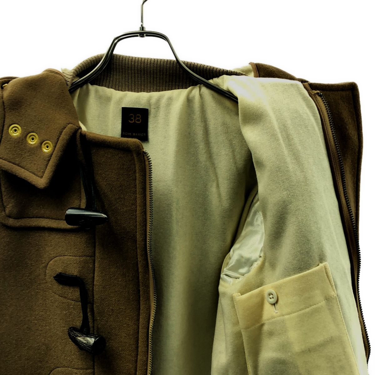 美品】 scye basics / サイベーシックス | ウール カシミヤ ダッフル