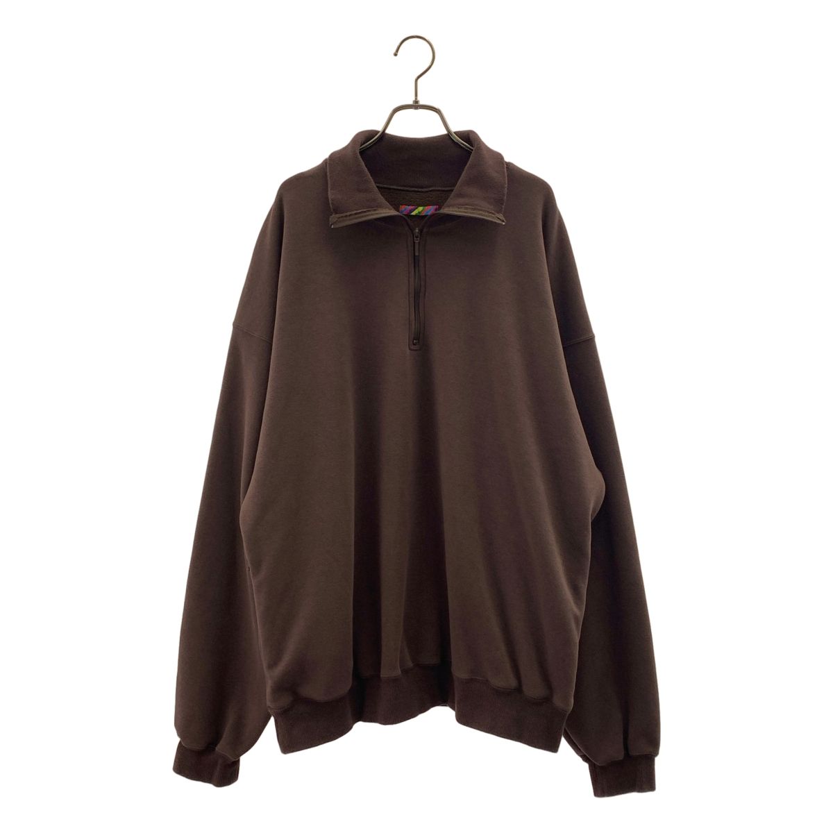 is-ness / イズネス | ZIP SWEATSHIRT ハーフジップ スウェット | L