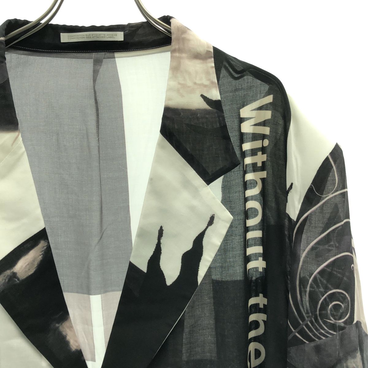 プールオム　レーヨン　ジャケット 美品】 YOHJI YAMAMOTO POUR HOMME / ヨウジヤマモトプールオム