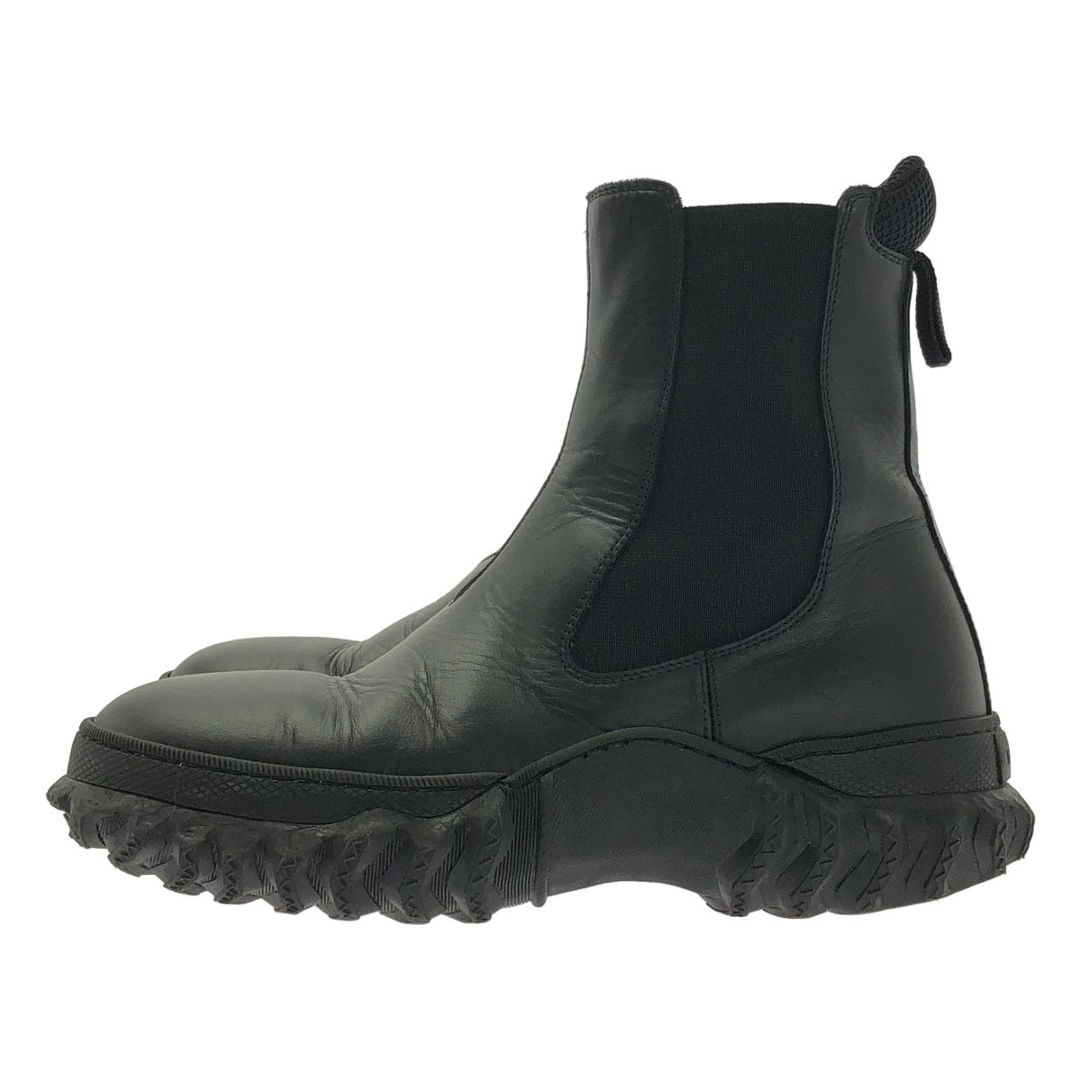 MARNI / マルニ | レザー サイドゴアブーツ | 38 | ブラック