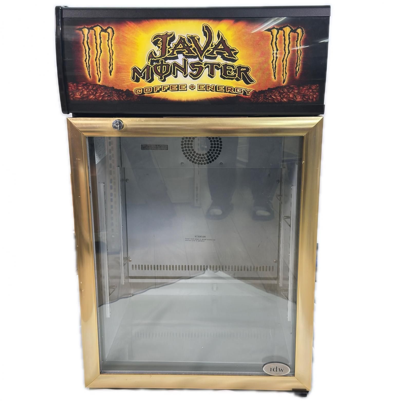 美品 idw モンスター 冷蔵庫 ショーケース MONSTER ENERGY G-Baby 店舗 