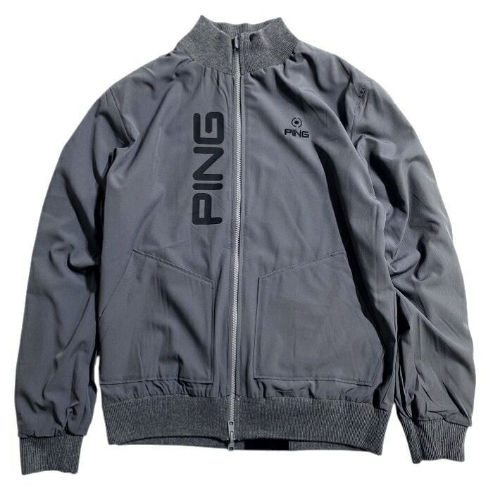 PING APPAREL ピン アパレル ゴルフ ニット×布帛 2WAYリバーシブル