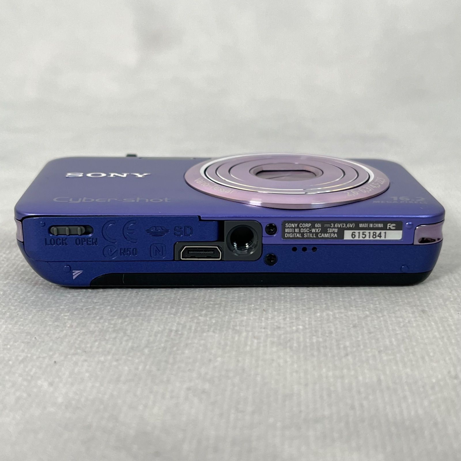 管2602-295】SONY ソニー Cyber-shot DSC-WX7 ブルー コンパクト