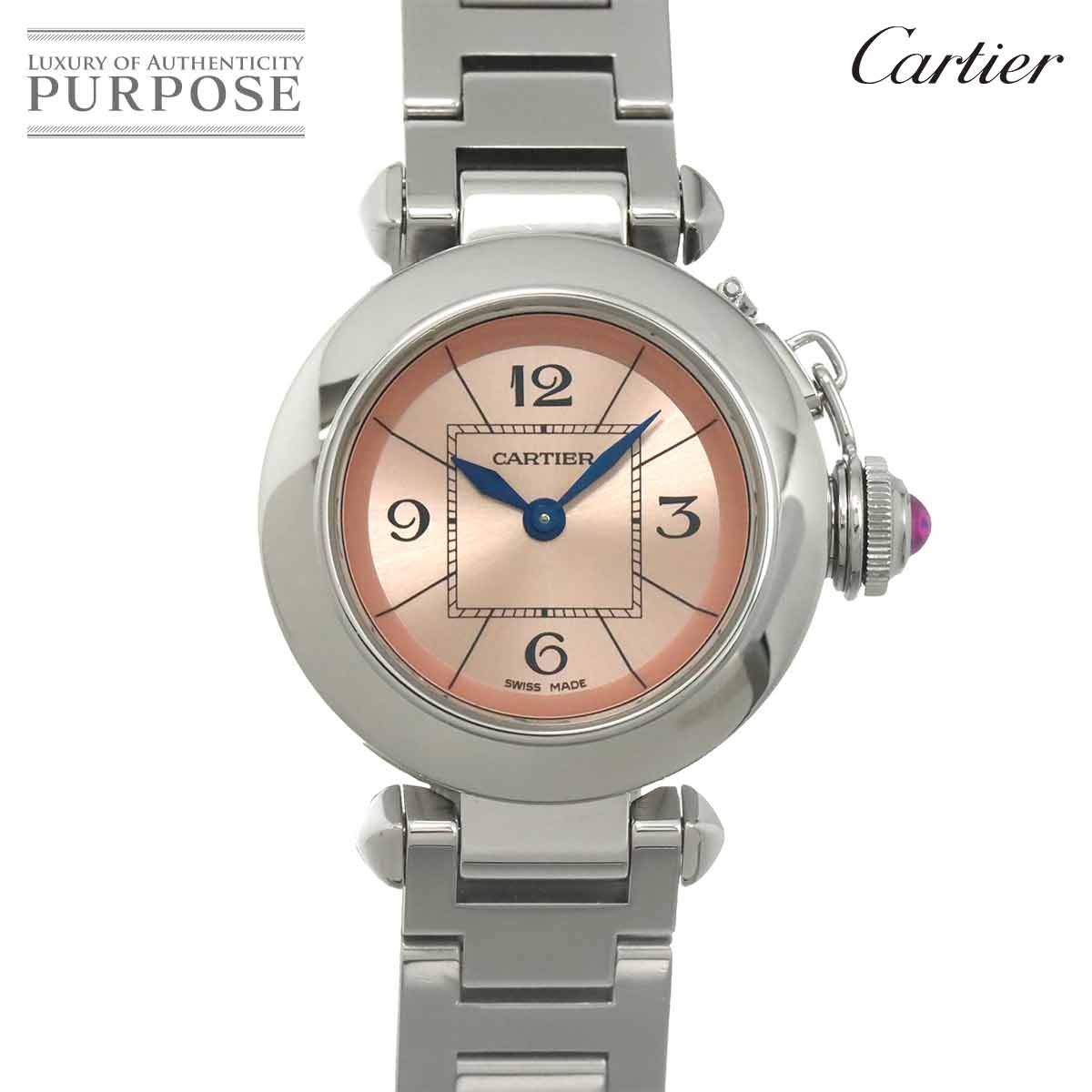 カルティエ Cartier ミスパシャ W3140008 レディース 腕時計 ピンク