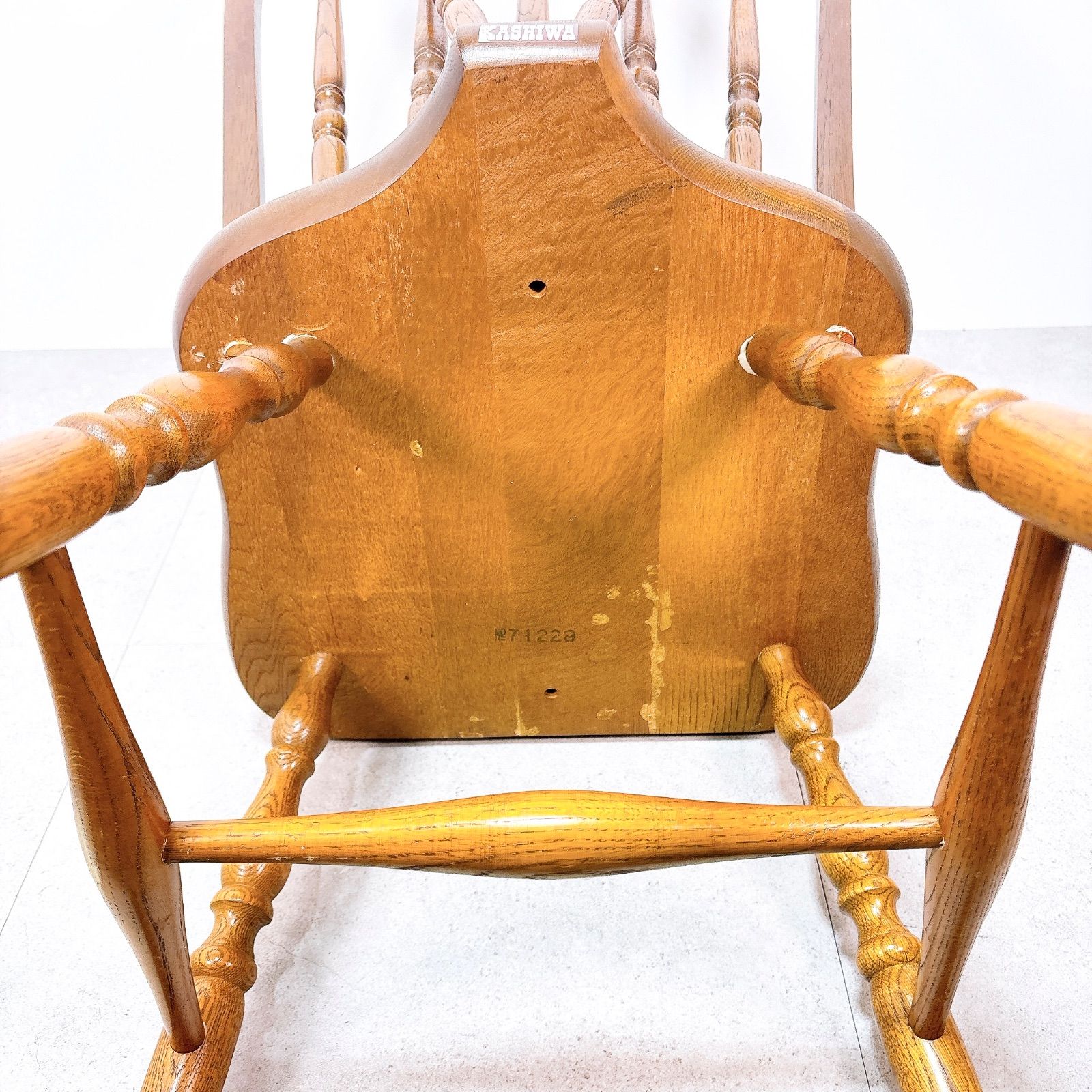 KASHIWA 柏木工 ウィンザーチェア ダイニングチェア 木製チェア オーク