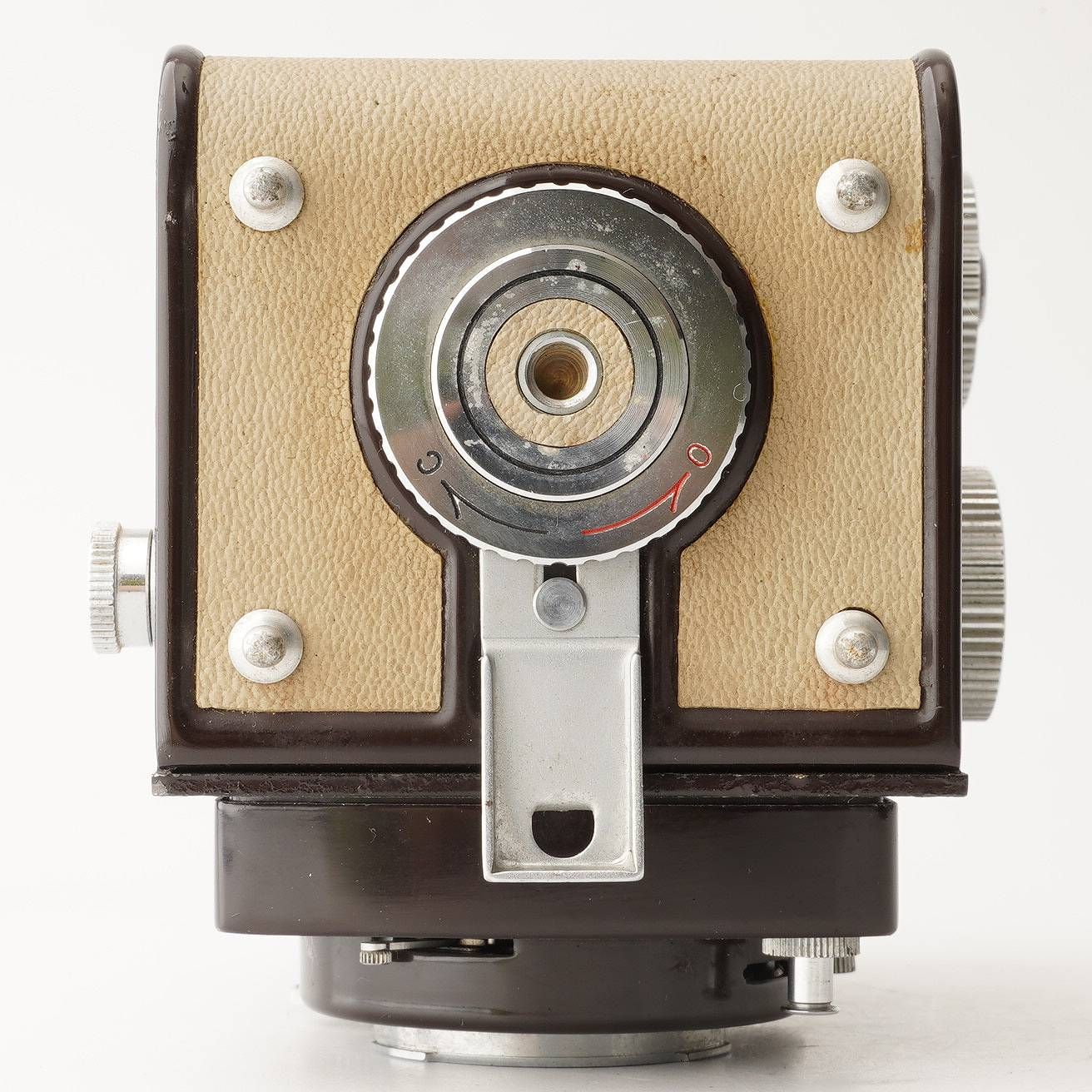 ヤシカ Yashica-D ブラウン ベージュ / Yashinon 80mm F3.5 - メルカリ