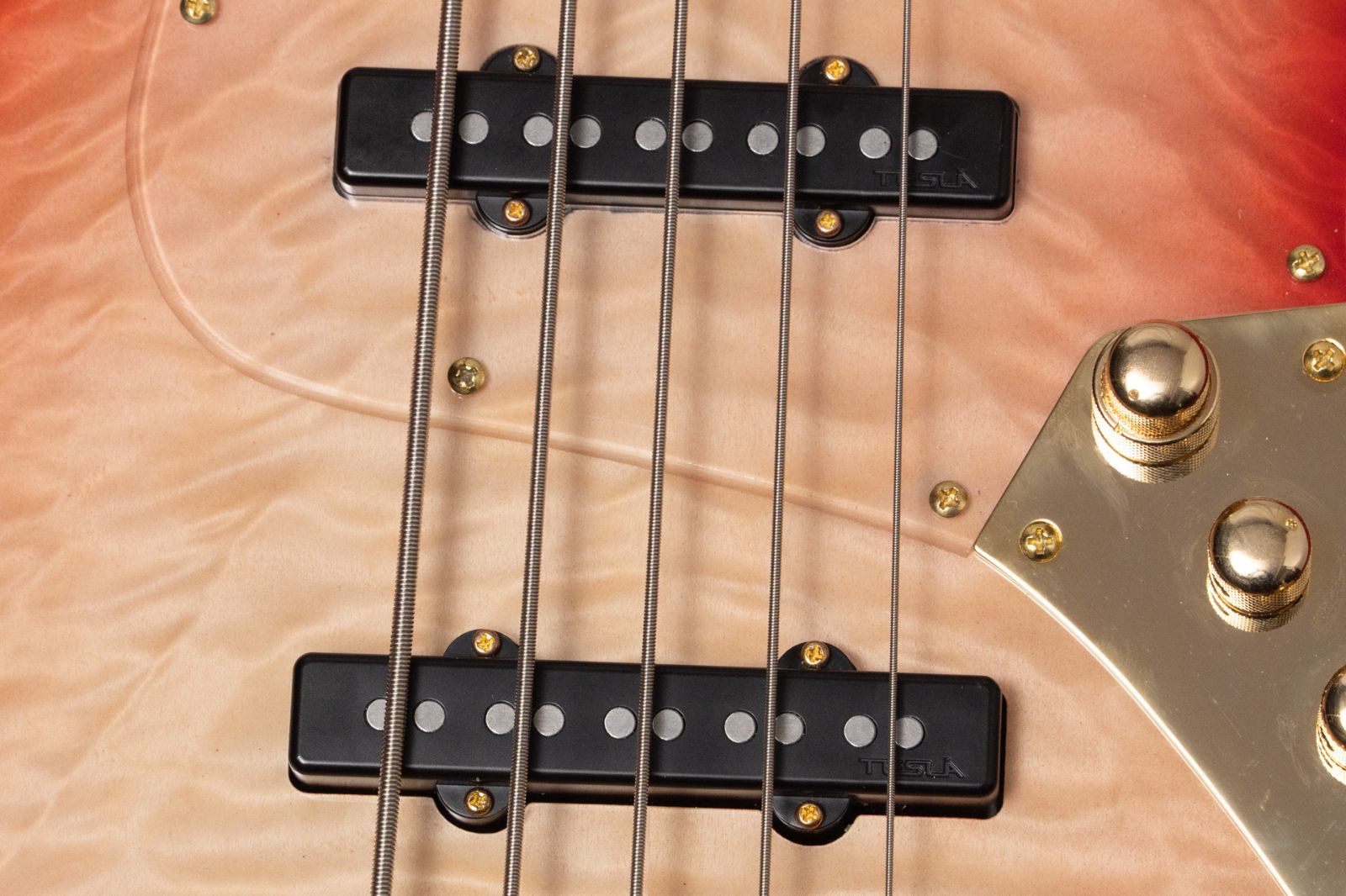 new】Swing Guitars / Jazz Deluxe 5 Red Burst w Purple spec 4.645kg