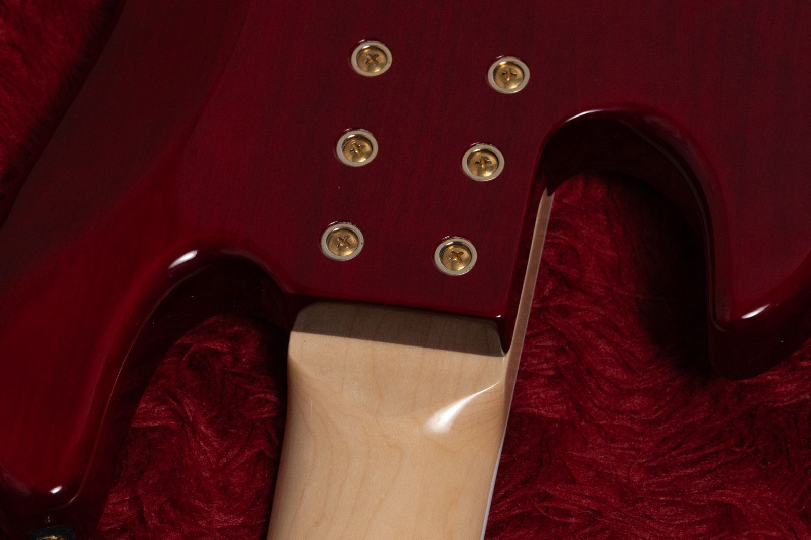 new】Swing Guitars / Jazz Deluxe 5 Red Burst w Purple spec 4.645kg