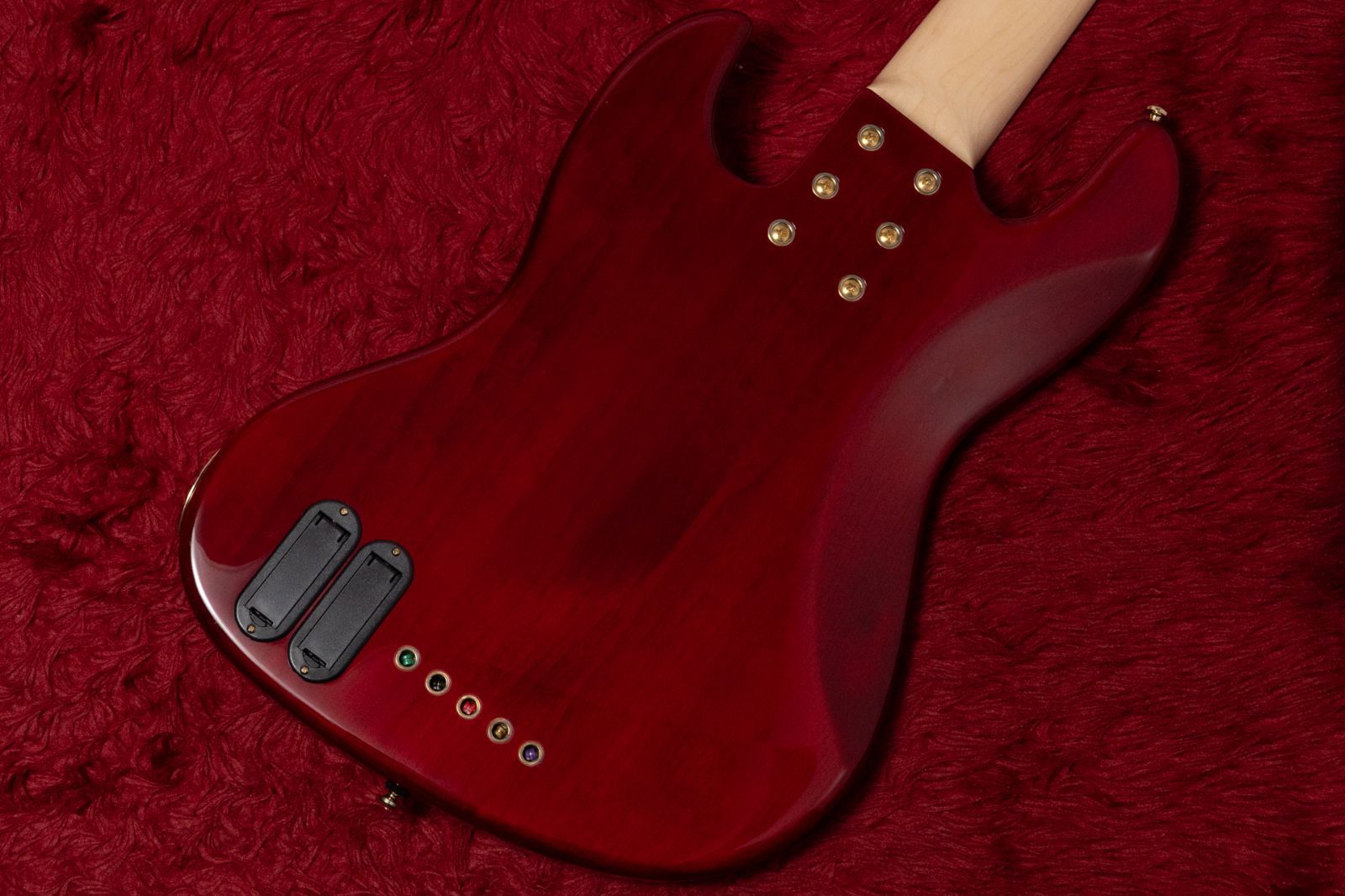 new】Swing Guitars / Jazz Deluxe 5 Red Burst w Purple spec 4.645kg