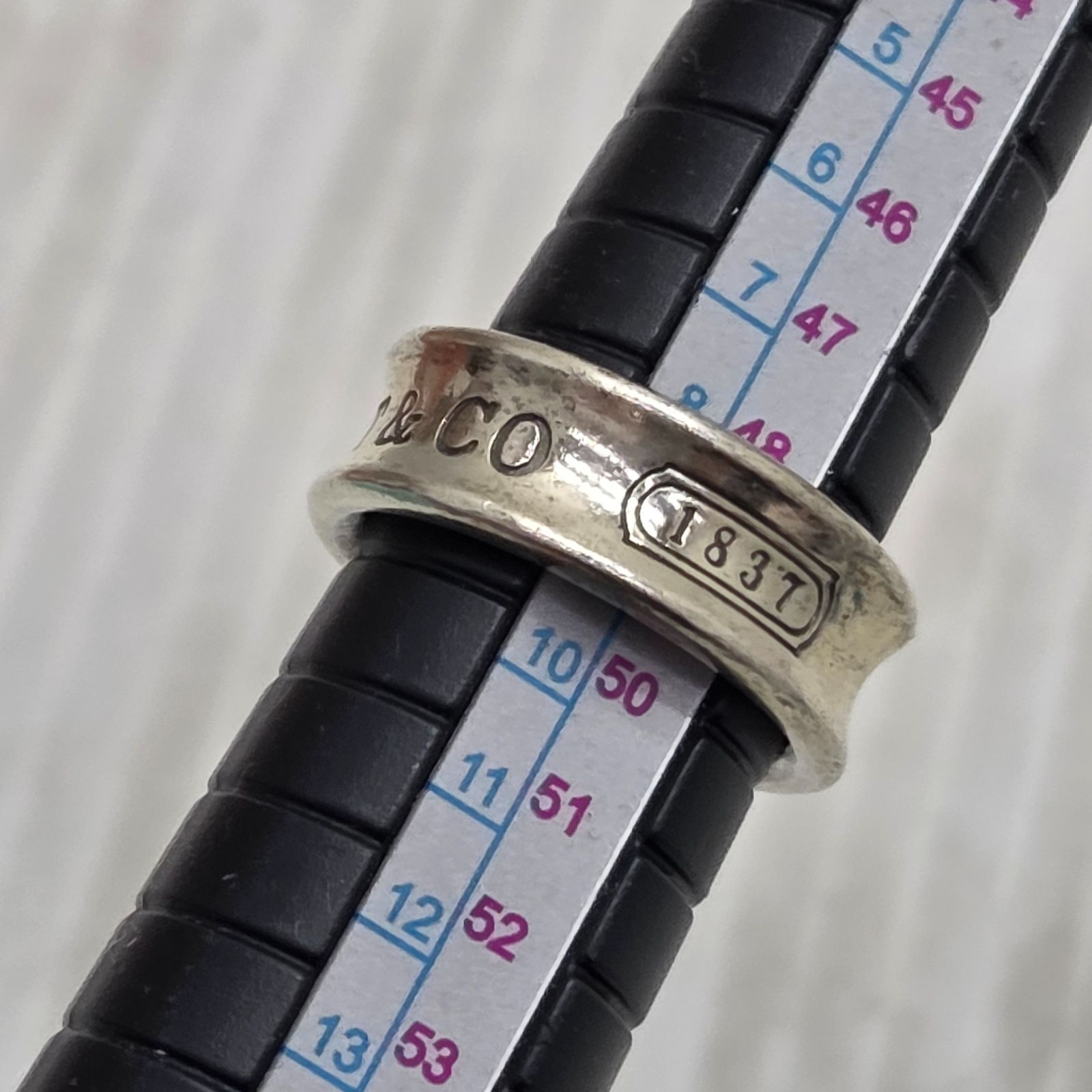 3 S02570 TIFFANY & Co. ティファニー 1837 ナロー リング 指輪 SV925
