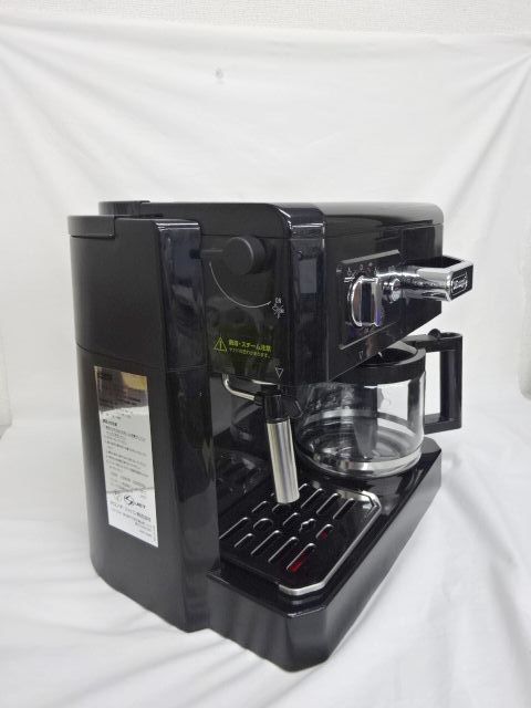 ☆モデルR展示品 デロンギ コンビコーヒーメーカー ブラック BC0410J-B