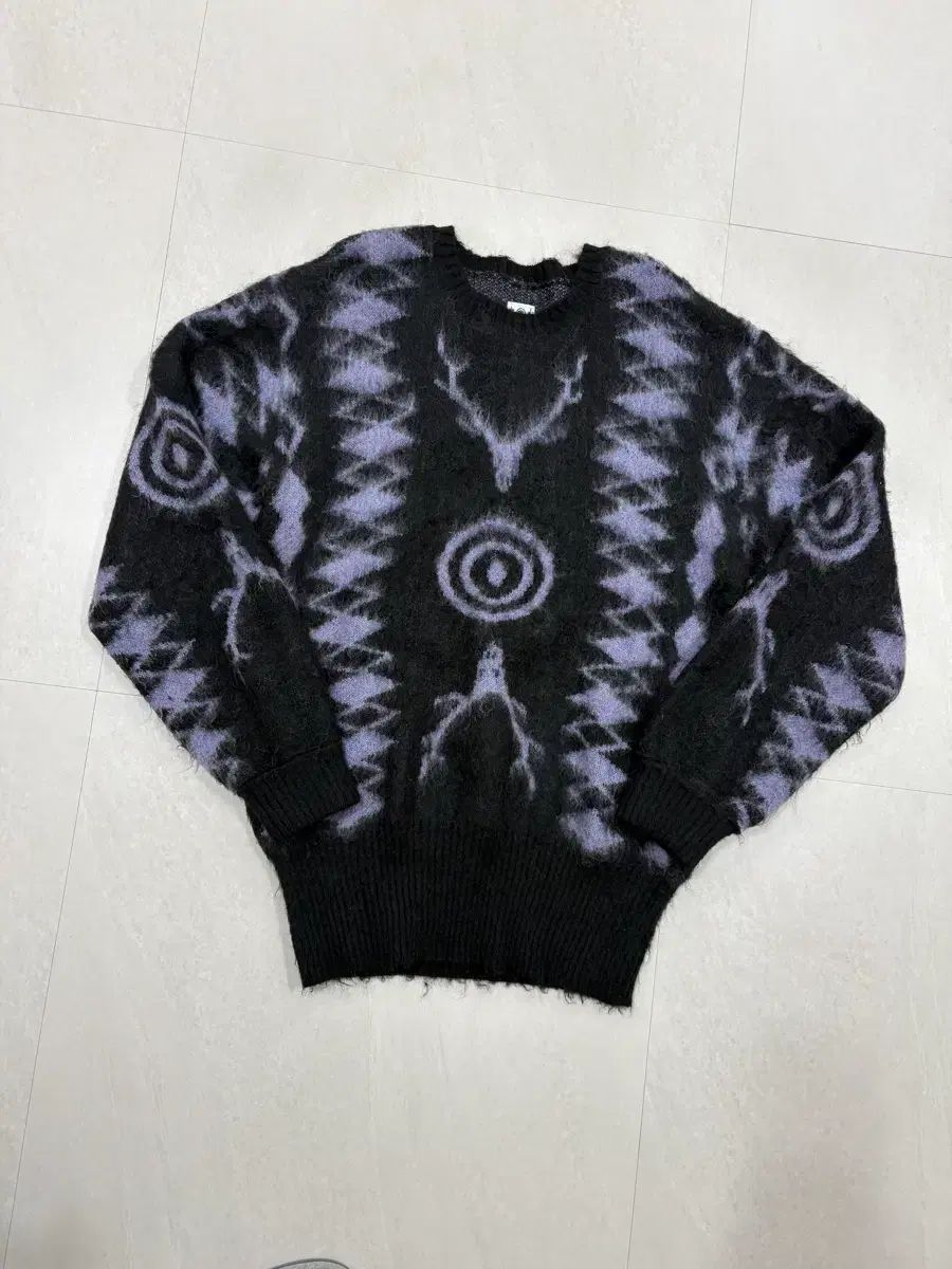 SOUTH2 WEST8 モヘア ウールニット M South2 Fit Loose サウスツー 