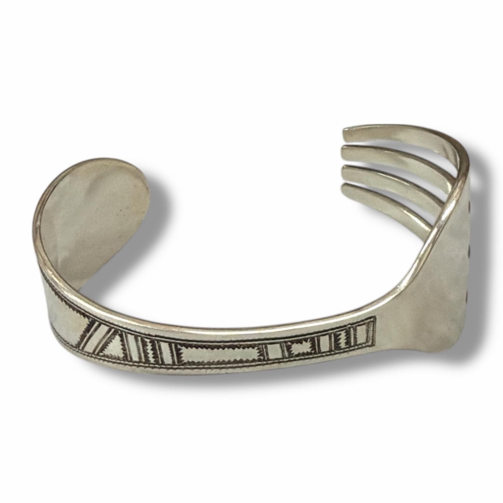 参考上代29700円 DAN × TOUAREG Fork Bangle フォークバングル ダン