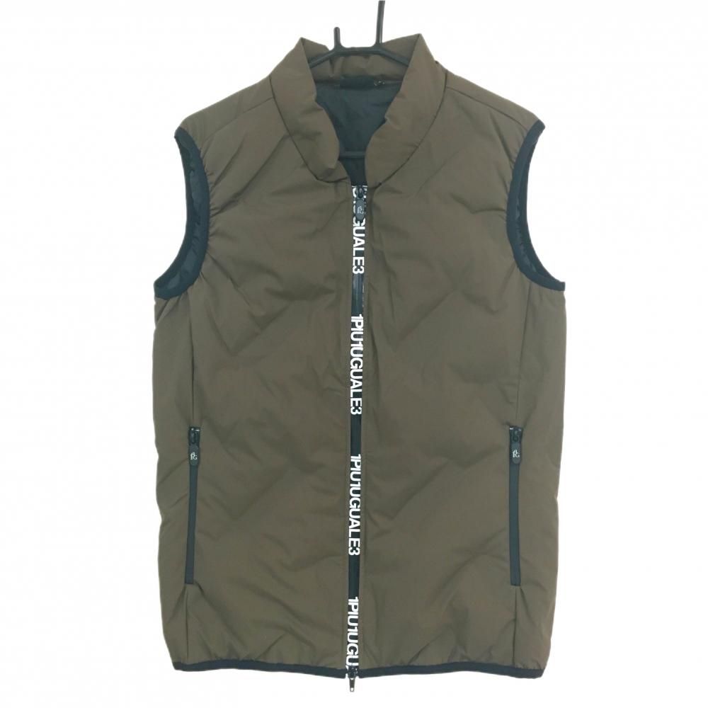 美品】ウノピゥウノウグァーレトレゴルフ ダウンベスト ブラウン