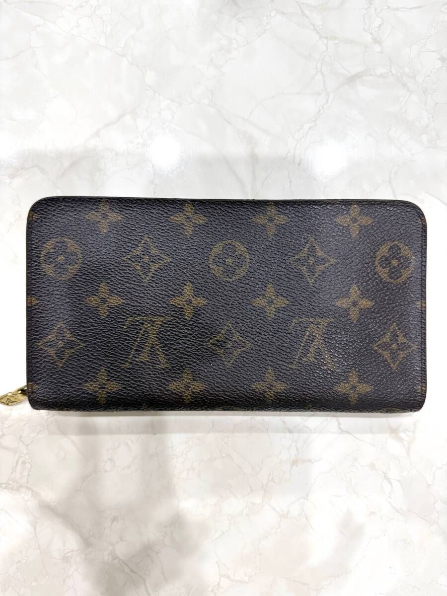 LOUIS VUITTON ルイヴィトン モノグラム ポルトモネジップ ラウンド
