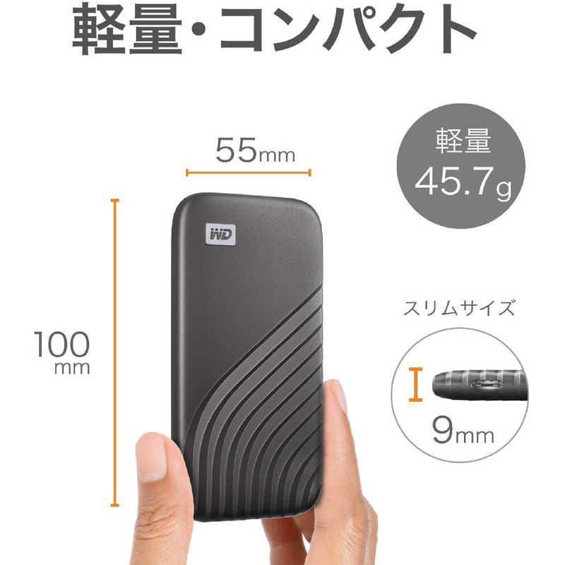 新品 未開封 】 WESTERN DIGITAL 外付けSSD USB-C+USB-A接続 My