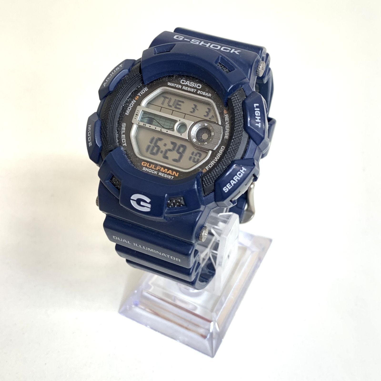 中古品】CASIO G-SHOCK G-9100 RUST RESIST GULFMAN カシオ ジー