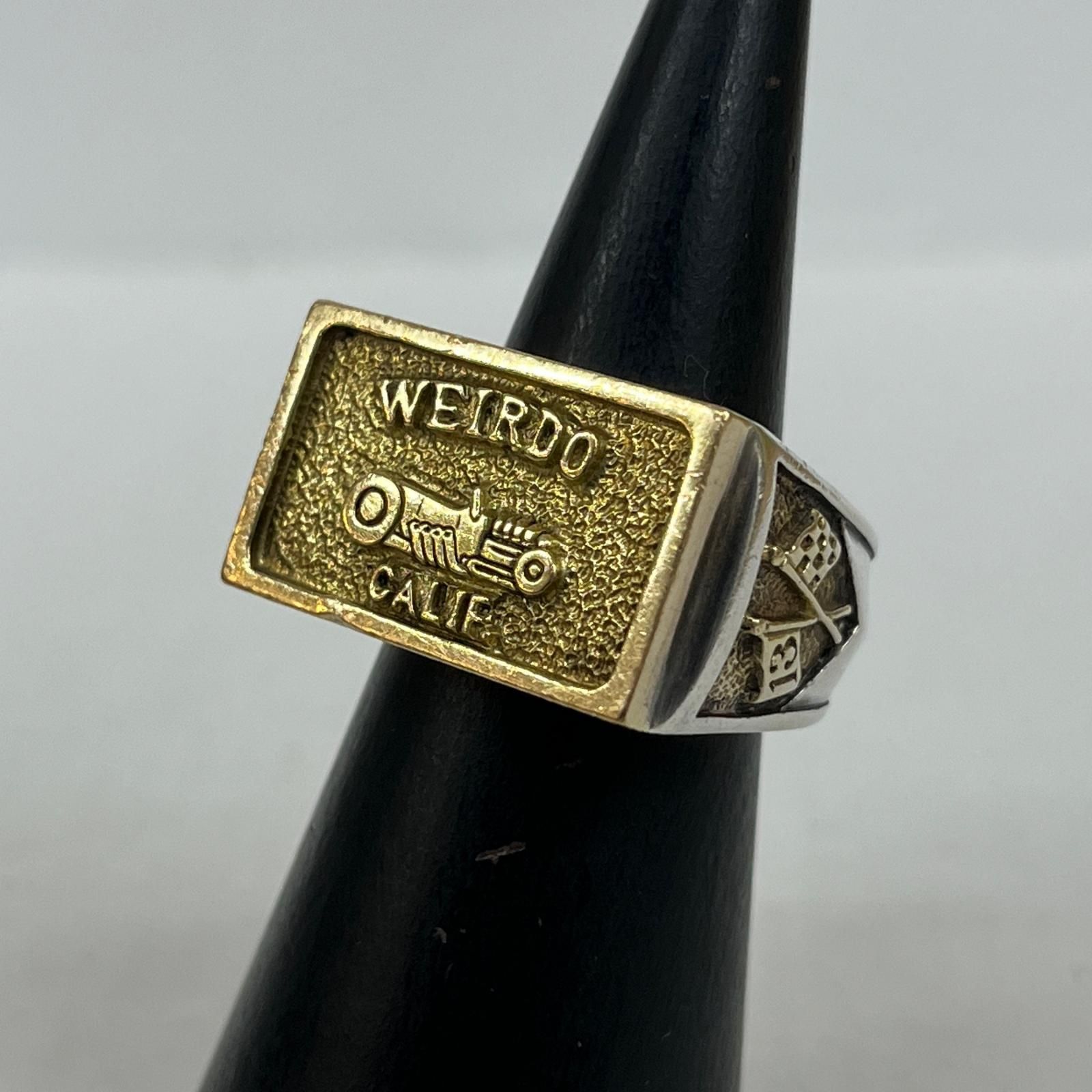 加古川店】 中古 WEIRDO | ウィアード リング・指輪 PLAQUE RING K18 