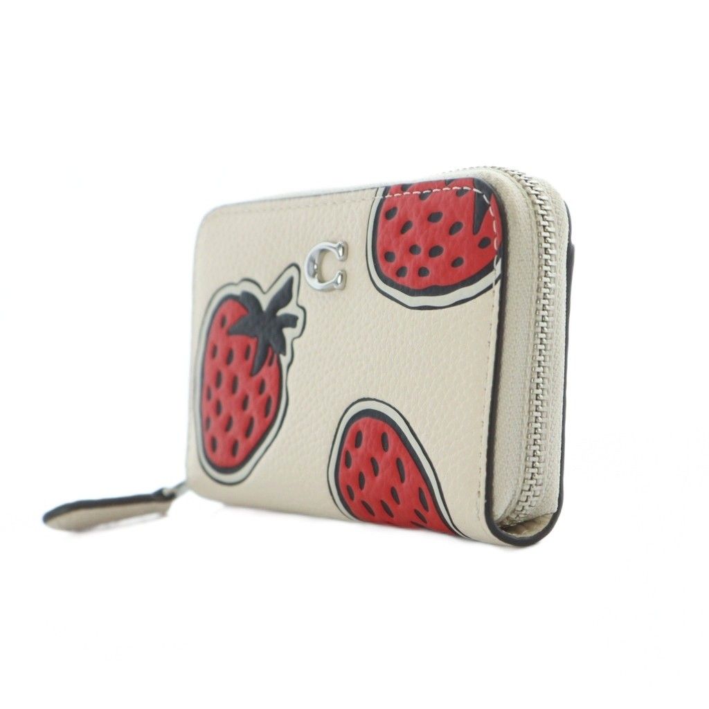 コーチ COACH スモール ジップ アラウンド カードケース フラグメント