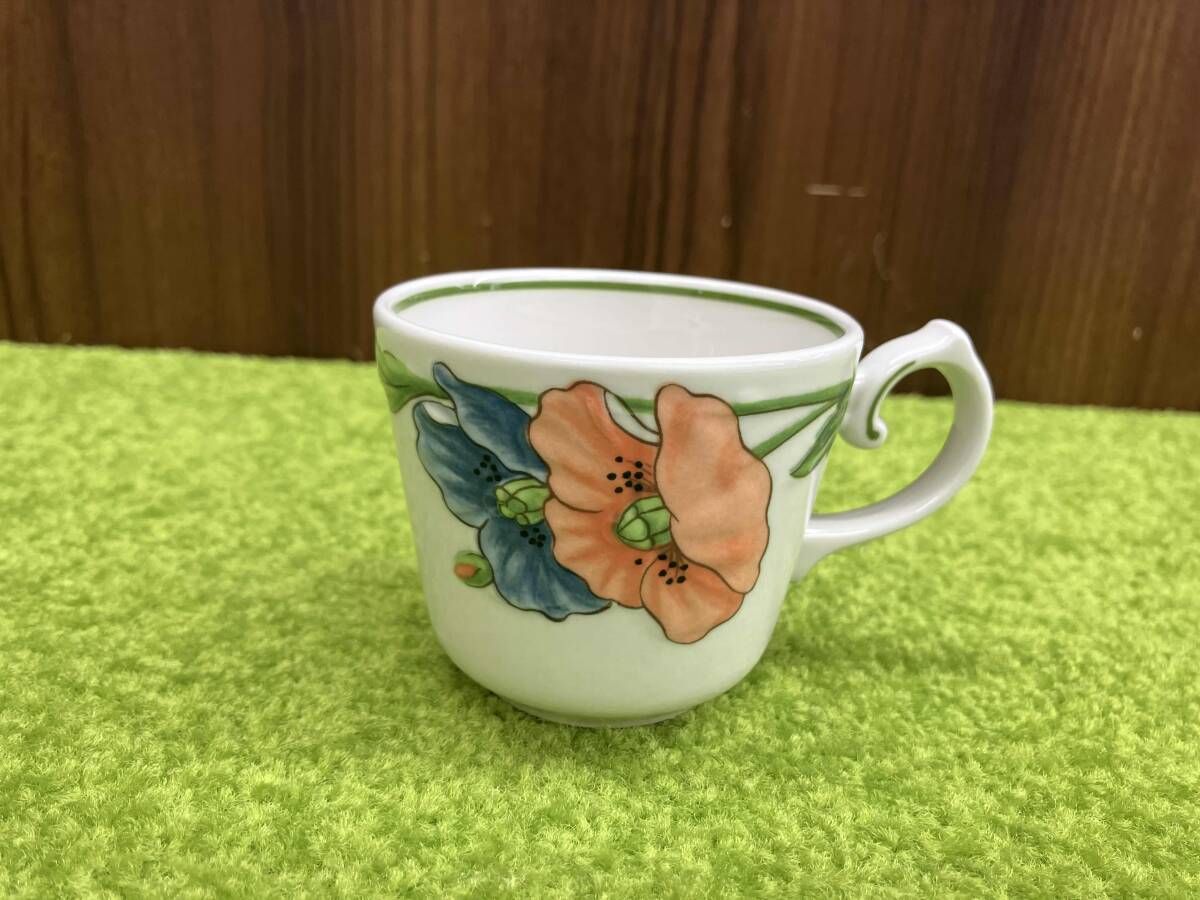 ビレロイ&ボッホ アマポーラ カップ&ソーサー 2客 V-713 箱付 洋食器