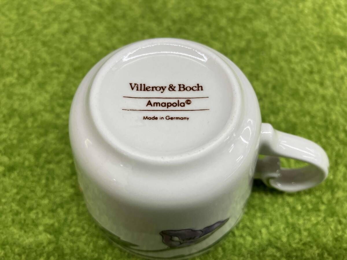 ビレロイ&ボッホ アマポーラ カップ&ソーサー 2客 V-713 箱付 洋食器
