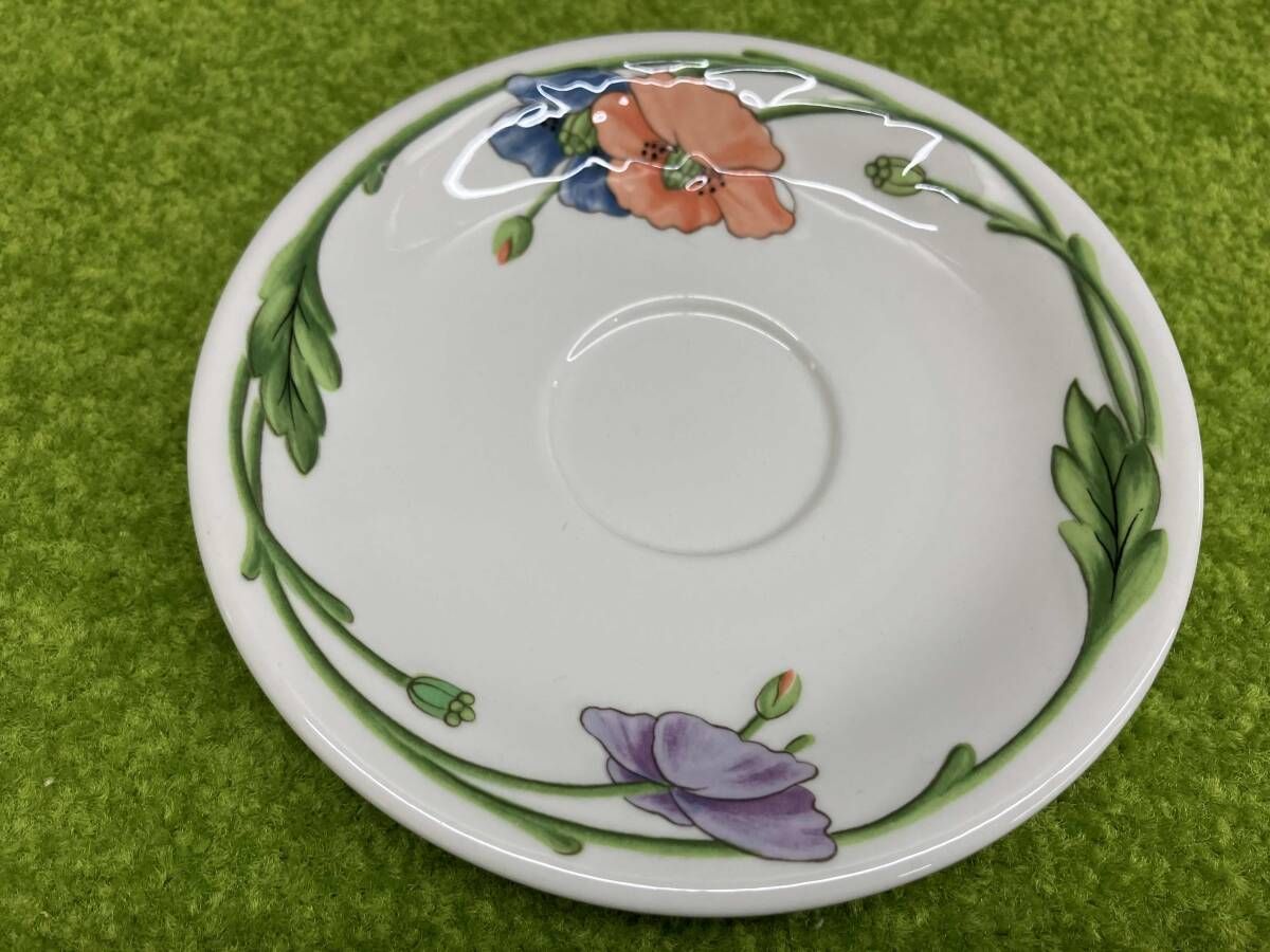 ビレロイ&ボッホ アマポーラ カップ&ソーサー 2客 V-713 箱付 洋食器