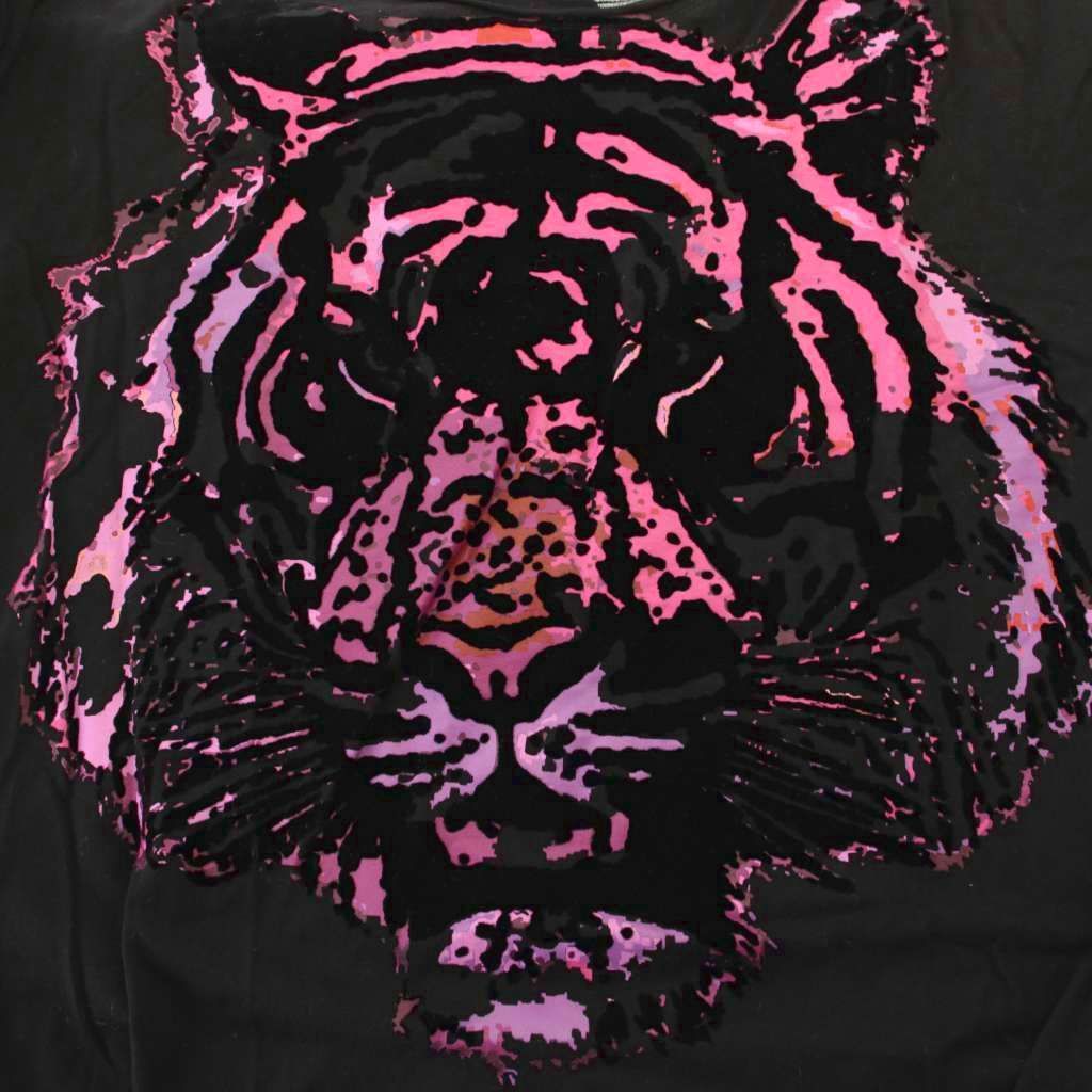 ヴィヴィアンタム VIVIENNE TAM Tシャツ 半袖 フロッキープリント