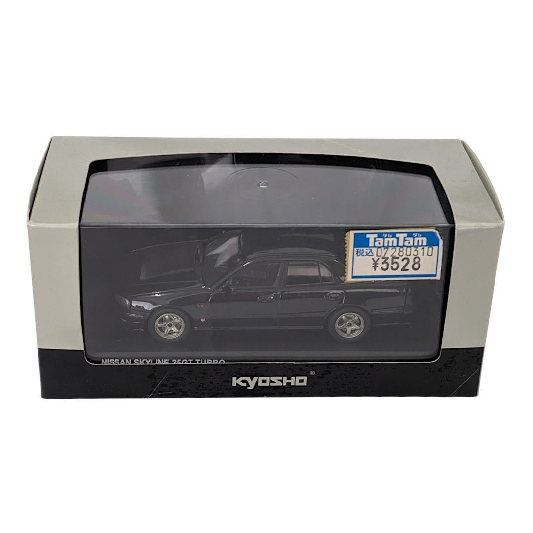 K03253BK】京商 1/43 ニッサン スカイライン 25GT Turbo ニスモ