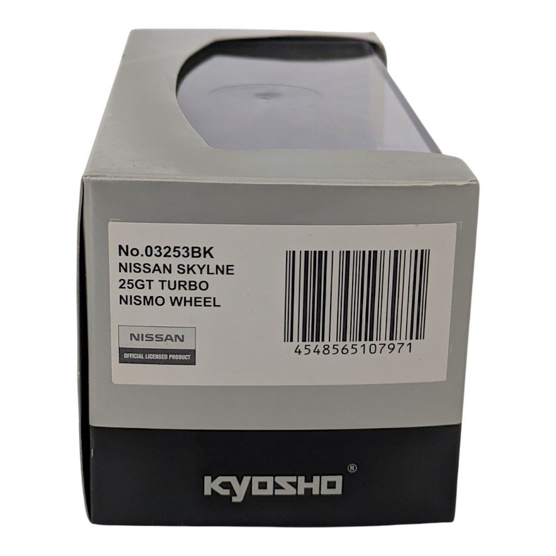 K03253BK】京商 1/43 ニッサン スカイライン 25GT Turbo ニスモ