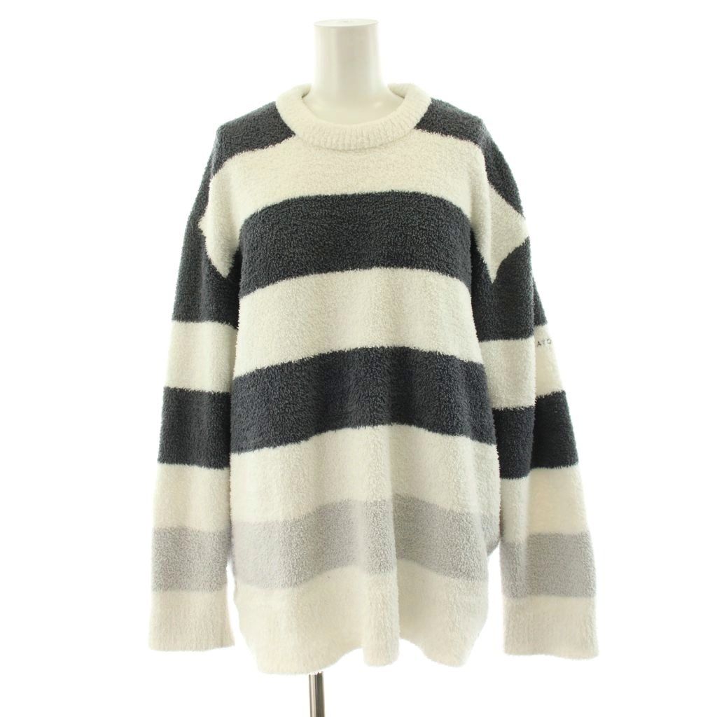 ジェラートピケ gelato pique パウダートリムボーダープルオーバー