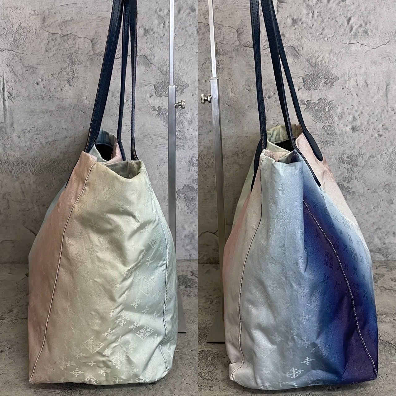 良品 A4可 russet ラシット トートバッグ モノグラム グラデーション 